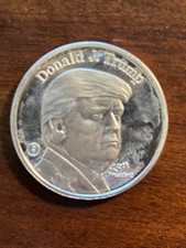 45th - President Donald J. Trump 2021 Collectable .999 Pure Silver 1 Oz Round 40.45 per troy oz