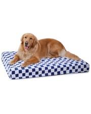 Memory Foam Dog Bed Waterproof Dog Beds Orthopedic Crate Pad Supportive Crate...
