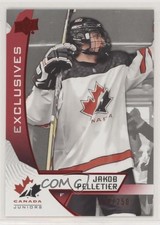2019 Upper Deck Team Canada Juniors Exclusives /250 Jakob Pelletier #67 0iw3