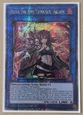 Hiita der Feuerbeschwörer, Ablaze RA04-DE074 Quarter Century Secret Rare 1st Ed