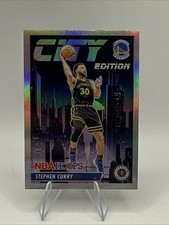 2023-24 Panini Premium Stock Basketball Stephen Curry City Edition #30!