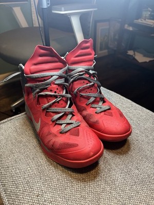 Nike Prime Hype DFUniversity Red/Wolf Grey Men s Size 10 683705-600