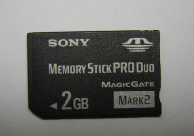 Sony 2GB Memory Stick PRO Duo Card