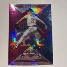 2025 PANINI CRUSADE PURPLE 78 /99 GREG MADDUX