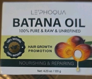 Le'phoqua Batana Hair Oil 100% Pure Raw Unrefined Hair Growth 4.23 oz