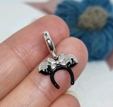 NEU Original Pandora Disney Parks 100th Anniversary Mini Ears Dangle Charm💕BOXED