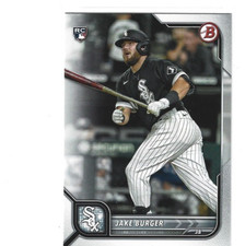 2022 JAKE BURGER  BOWMAN ROOKIE CARD #17