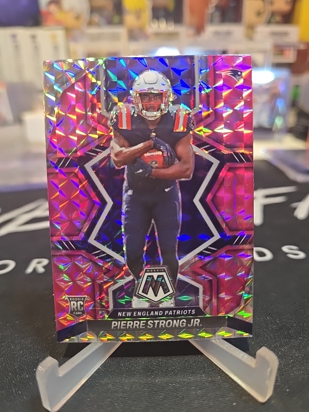Pierre Strong Panini Mosaic #323 Camo Pink