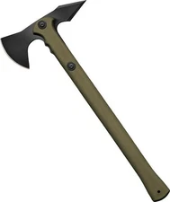 Cold Steel Trench Hawk Axe Steel Blade OD Green Polypropylene Handle - CS90PTHG