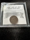 1895  USA, Indian Head, Small One Cent,