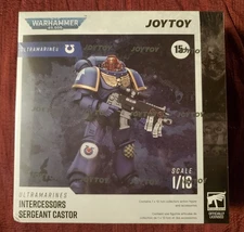JoyToy Warhammer 40,000 40K Ultramarines Heroes of the Chapter Sergeant Castor