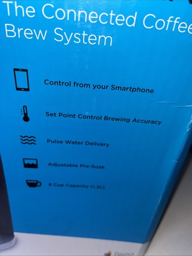 Behmor Brazen Coffee Maker Plus 8 cup Customizable Brewer GRT20C01CMC NEW OPEN - Picture 2 of 7