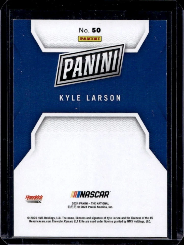 2024 Panini National NSCC Kyle Larson Orange #90/199 - Image 2 of 2
