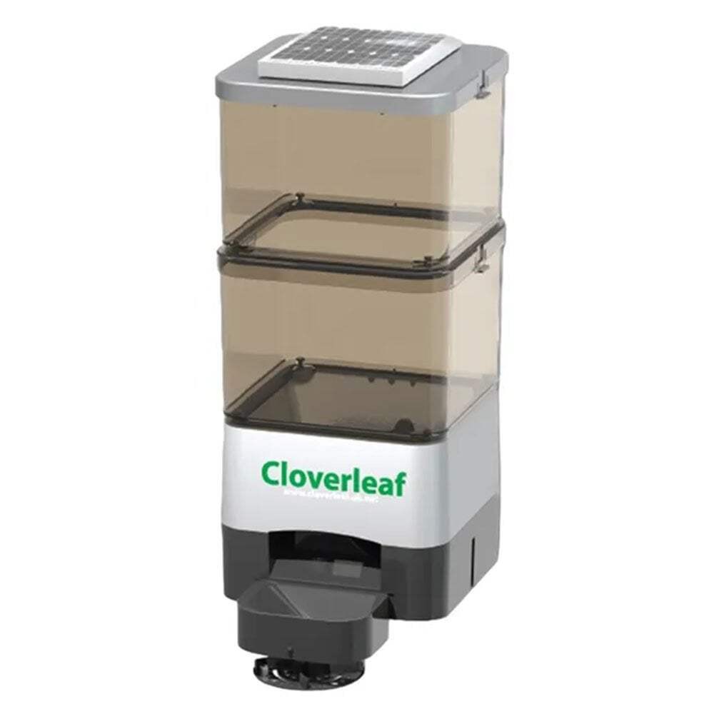 Cloverleaf Koi Pond Fish Auto Feeder