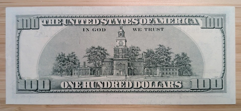 US $100 Dollar Bill 2006 Fancy Serial # DEVIL'S NUMBER *666* - Image 3 of 4