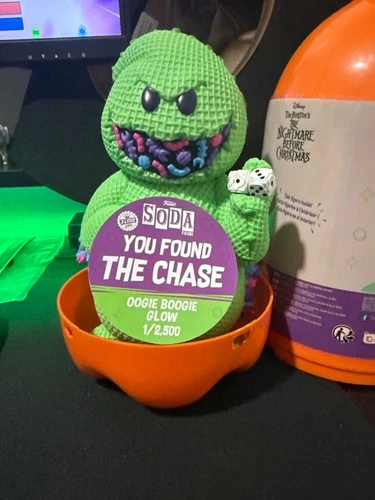 Funko Vinyl Soda 3 L: Disney - Oogie Boogie (Chase) (Glow) - Funko (Exclusive)