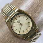 Vintage Seiko Women 3421-0010 Fashion Gold Tone Quartz Analog 25mm Watch 6 1/2"