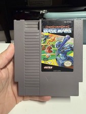 Cyber Stadium Series - Base Wars - NES Nintendo Game Tested And Works