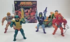 Vintage MOTU Lot of 5 He-man Featured Figures + Vehicle from Book Included