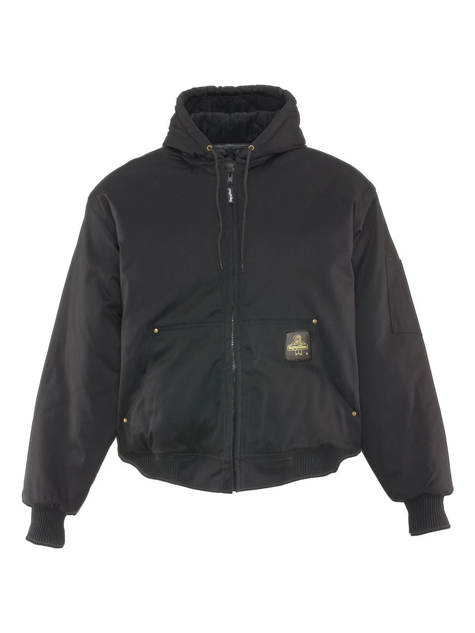 RefrigiWear ComfortGuard Bomber Hood Jacket -10°F Insulated Canvas Work Jacket