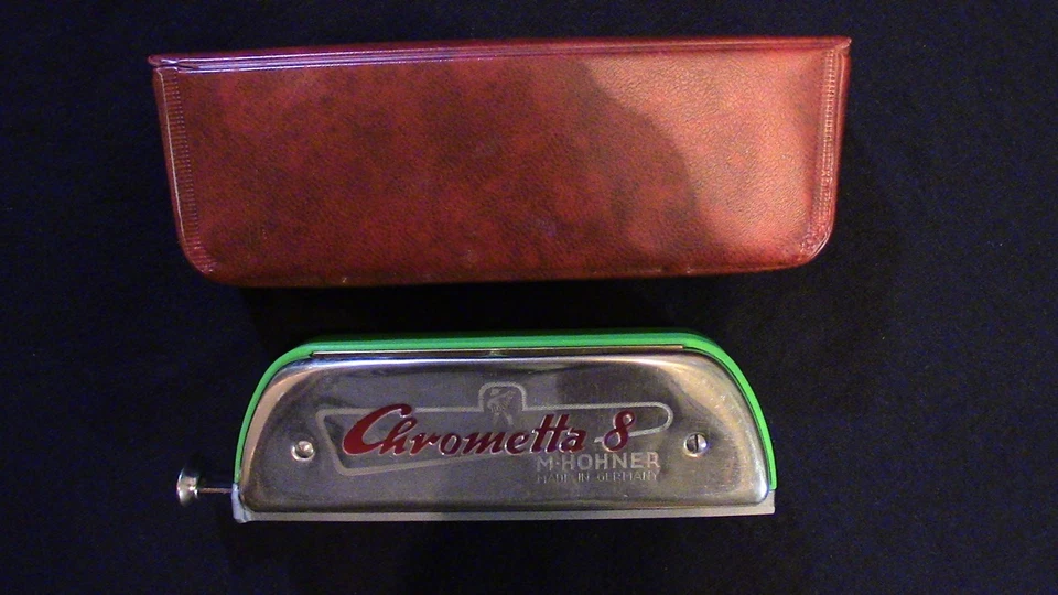 Customized Hohner Chrometta 8 Chromatic Harmonica Key of C - Image 3 of 4