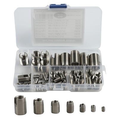 50 St��ck Edelstahl Eins?tze f��r Verst?rkungsgewinde f��r M3 M5 M6 M8 M10