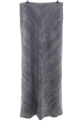 KENZO JUNGLE Jupe longue Dames Jupe T EU 44 gris clair style décontracté - Photo 1/4