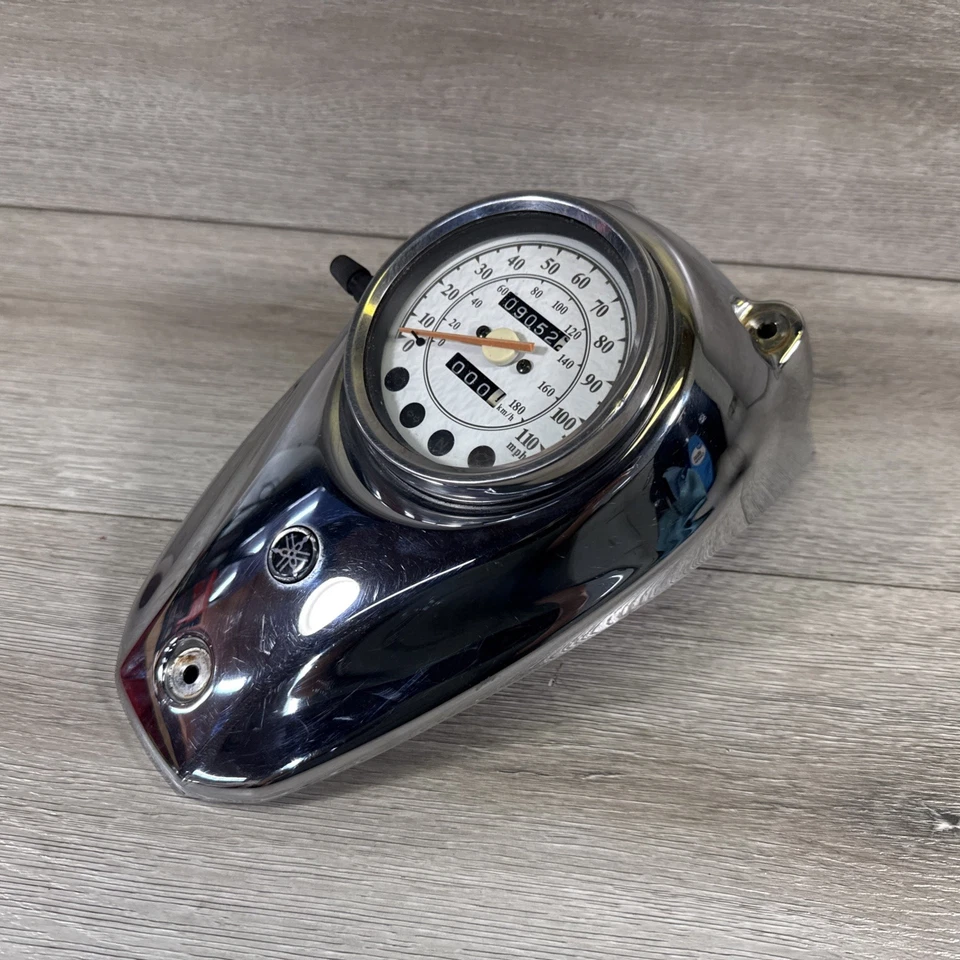 Yamaha V Star 650 XVS650 1998-2015 velocímetro calibre clásico instrumento Speedo Foto 2 de 4