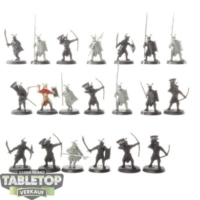 HdR Figuren - Böse - 20x Easterling Warriors - teilweise bemalt
