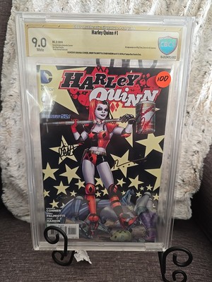 Harley Quinn #1 Signed Amanda Conner, Jimmy Palmiotti, Chad Hardin CBCS 9.0