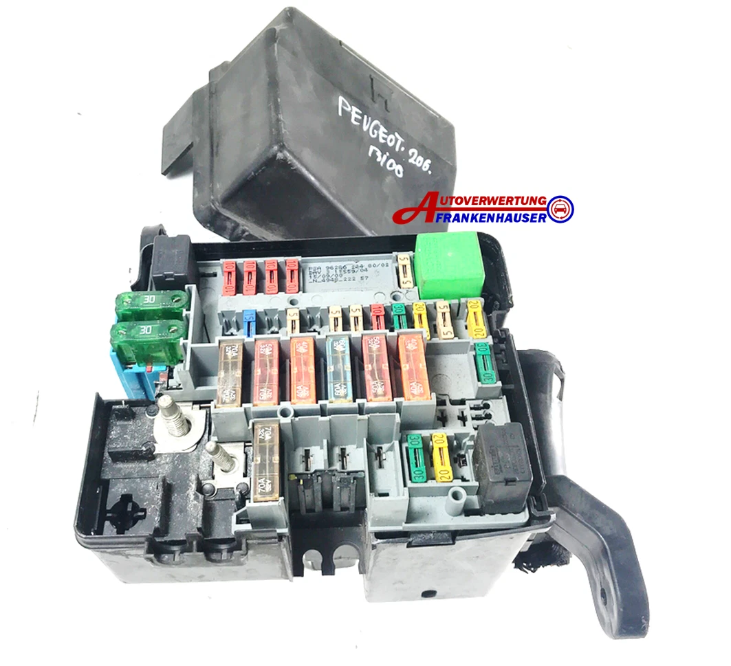 Fuse Box Diagram Peugeot 206 And Relay With Assignment And, 46 OFF
