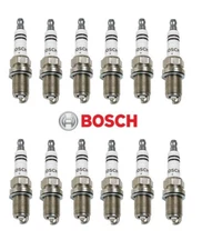 For Mercedes R129 W140 600SL 600SEL BOSCH OEM 7927 Spark Plug Set Of 12