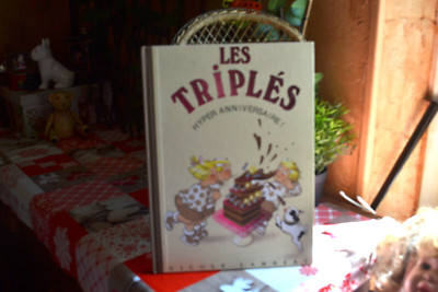 assiette creuse neuve les triples de guy degren + tasse neuve les