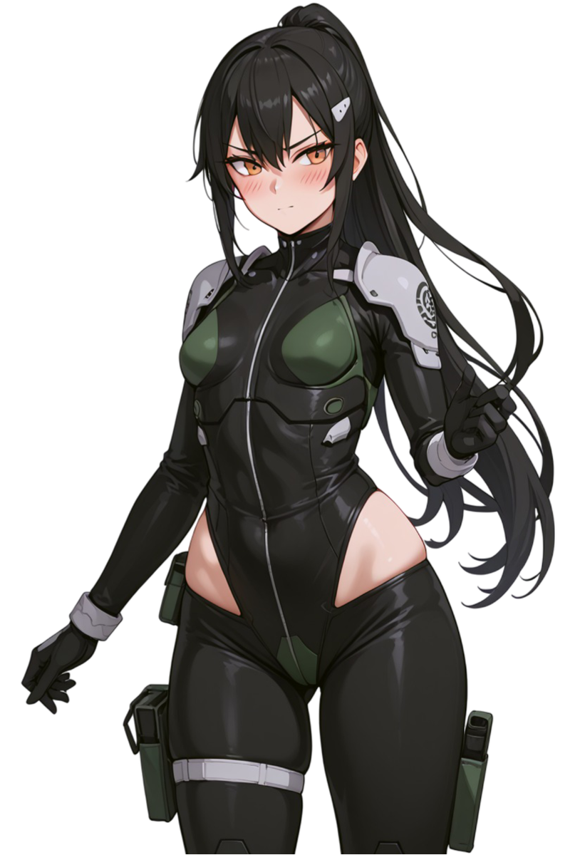 Mina Ashiro Kaiju No. 8 Sexy Waifu Weatherproof Anime Sticker 6