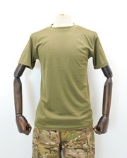 NEW British Army PCS Coolmax Tshirt Anti-Static Light Olive MTP Combat T Shirt