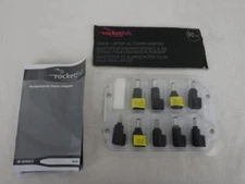 Rocketfish RF-BPRAC3 Laptop Notebook Power Adapter 9 Tips & Manual