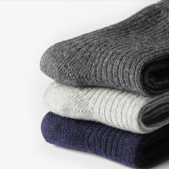 Poftik Winter Warmer Thicken Thermal Wool Snow Socks Soft Velvet Floor Socks for Ladies Girls Women (6 pairs) Fully Stretchable main image 0