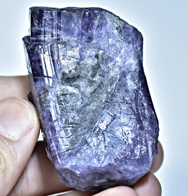 499 Carat Extremely Rare Top Fluorescent Violet Purple Scapolite Huge Crystal