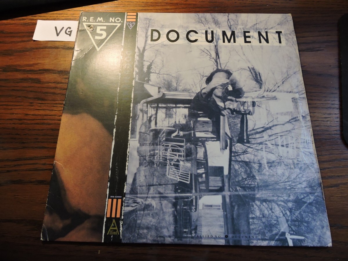 輸入LP R.e.m. Document IRS42059 I.R.S. RECORDS /00260 R.E.M. – Document – Vinyl (180 Gram, LP, Album + 2 more
