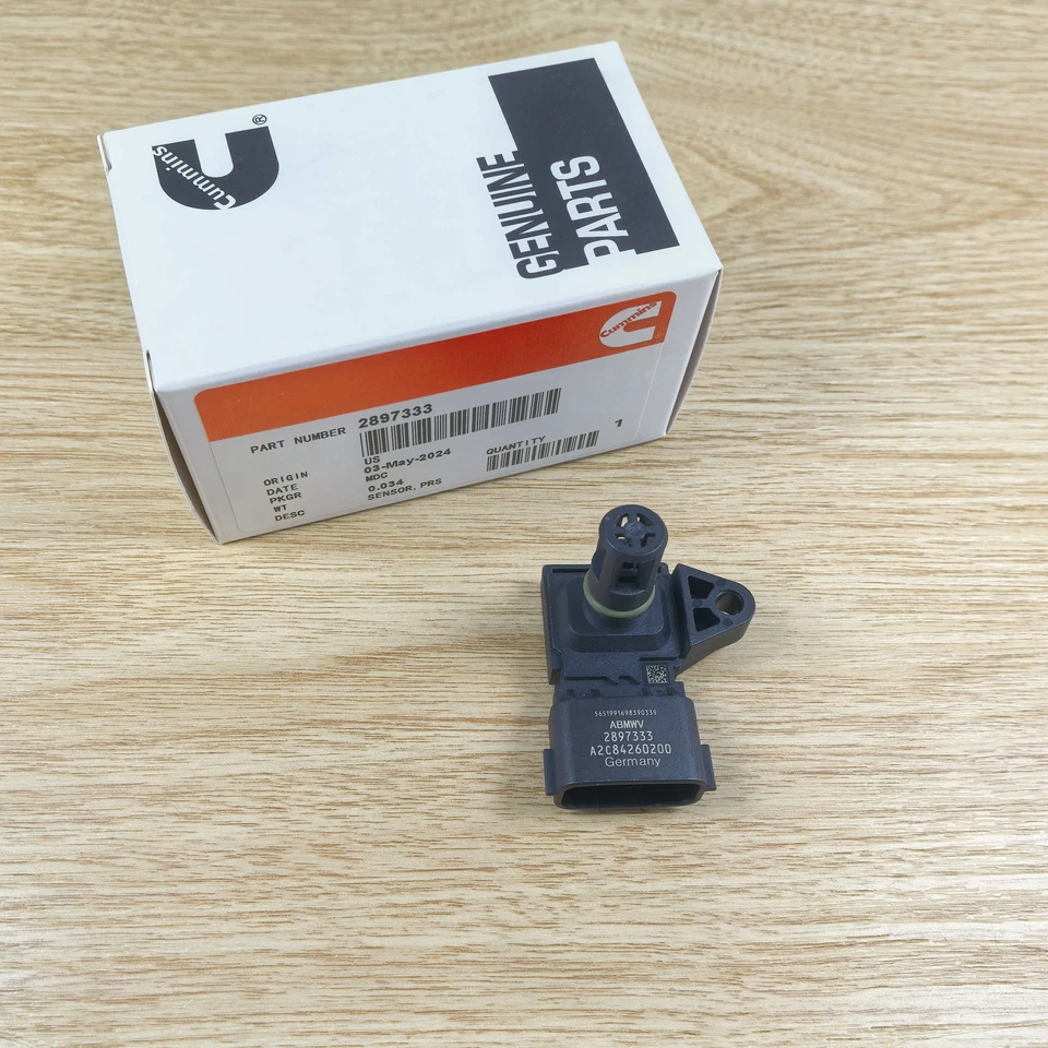 Sensor de presión de admisión de aire OEM Cummins MMAP para Dodge Ram 2500 3500 6,7 L 2897333 Foto 3 de 3