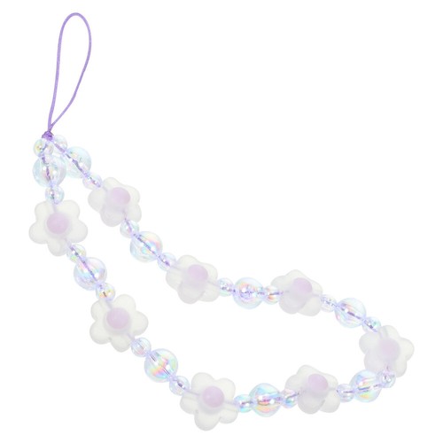 Phone Accessories Charm Beaded Phone Strap Charm Flower Decor Cellphone Chain - 第 9/12 張圖片