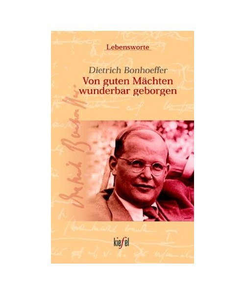 Glas-Briefbeschwerer Bonhoeffer Zitat - Handgefertigte Deko Mit "Von Guten Mächten"