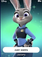 [DIGITAL CARD] Topps Disney - Judy Hopps - S1 2022 Tier 7 - Teal Base