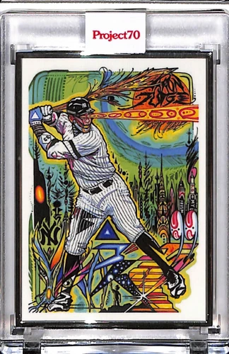 2021 TOPPS PROJECT 70 #919 AARON JUDGE BY JK5 P70 AP SILVER FRAME 29/51