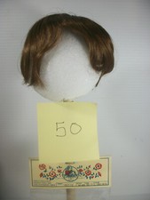 Imsco World Of Dolls Wig 100 Synthetic Style M-65 Size 12/13 Color Lt Brown
