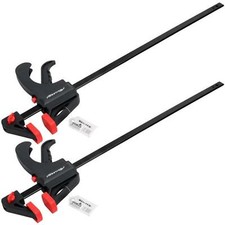 Neilsen 2pc Quick Grip Ratchet Vice Bar Large Clamps  18"/ 450mm Rapid Clamp Set