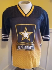 JWM Wholesale Inc. U S. Army Football Mesh Jersey Sublimated Black Size M Hooah