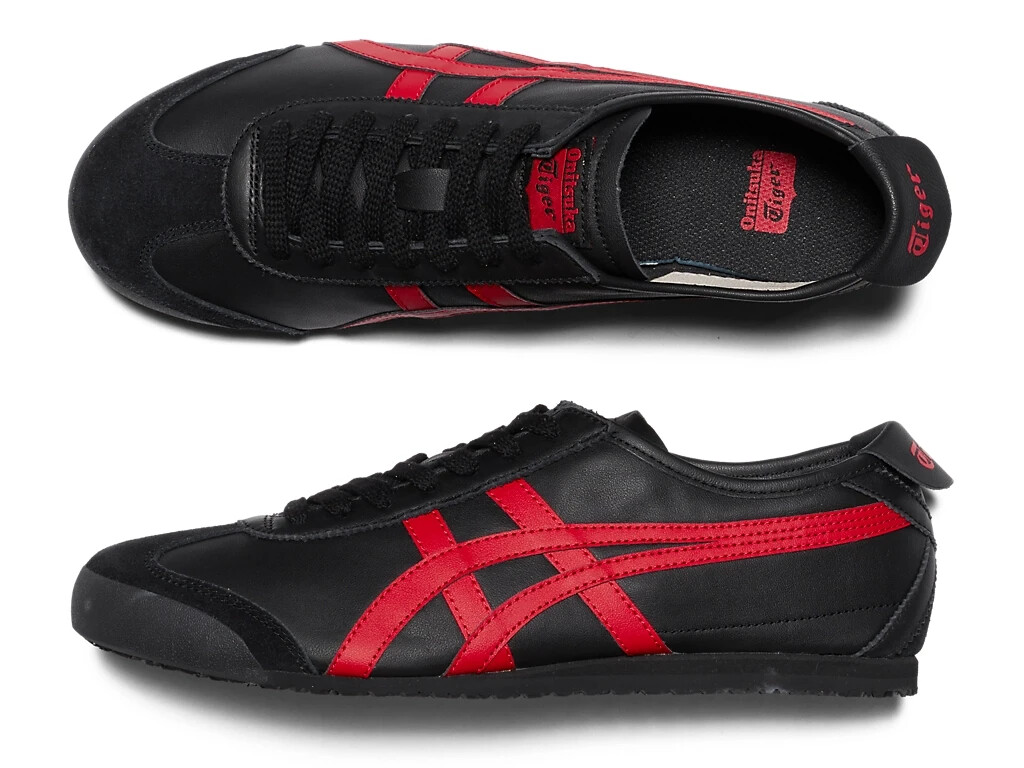 Onitsuka tiger Mexico 66 BLACK/CLASSIC RED for UNISEX from Onitsuka tiger Mexico 66 BLACK/CLASSIC RED for UNISEX from