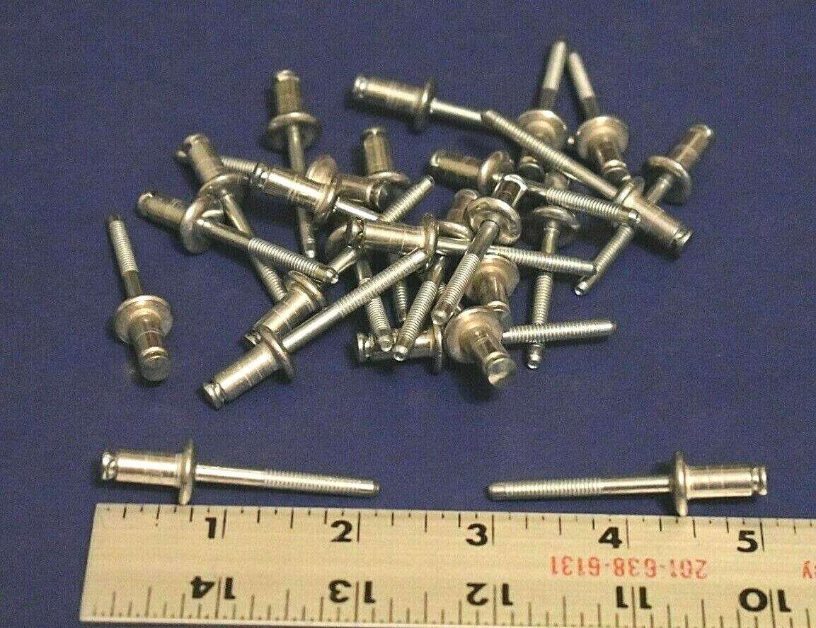 25 Window Regulator Rivet Peel Type GM 9436175 FORD 385189S100 CHRY