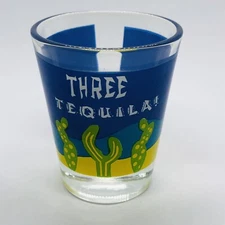 Three Tequila Replacement Shot Glass for 123 Floor Set